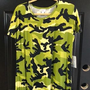 Lularoe new Maria XL camouflage greens